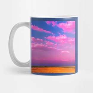 Pink Blue Sky Mug